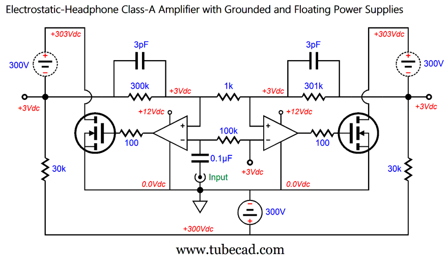 Circlotron and ES Headphone Amplifiers